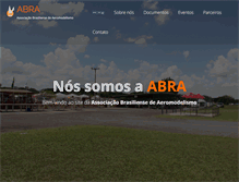 Tablet Screenshot of abradf.com.br